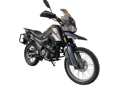 Мотоцикл кроссовый / эндуро Мотомир FIREGUARD 250 TRAVEL красный/чёрный с ПТС (+БАГАЖНИК)