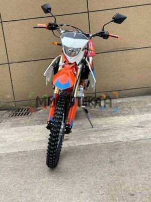 Мотоцикл кроссовый / эндуро Мотомир X - MOTOS Cross 250 оранжевый/белый/синий с ПТС