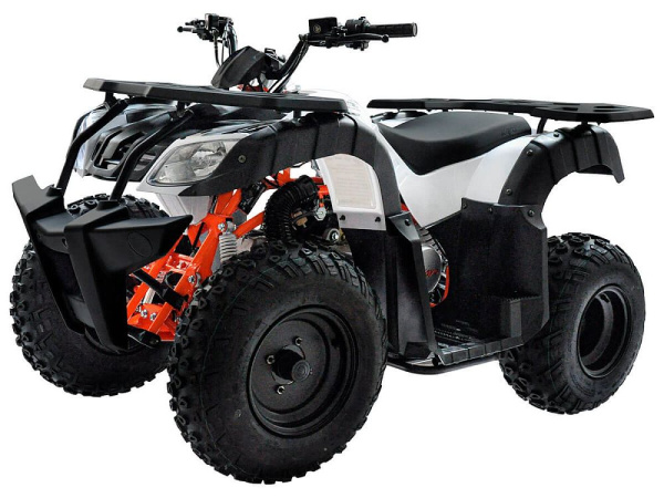 Квадроцикл подростковый KAYO (Кайо) AU150 CVT (белый пластик 2022 г.) (машинокомплект) | Мототека